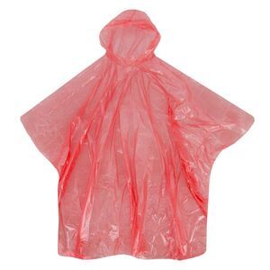 CTM Adult One Size Fits Most Solid Color Rain Poncho